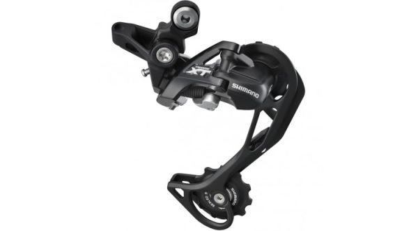 MJENJAČ ZADNJI SHIMANO DEORE XT RD-M781-SGS, 10 BRZINA, TOP NORMAL, SHADOW, DIRECT ATTACHMENT (DIRECT MOUNT KOMPATIBILNO), CRN,  IND.PACK
