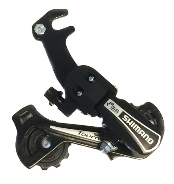 MJENJAČ ZADNJI SHIMANO TOURNEY RD-TY21-B-GS, 6 BRZINA, UKLJ. RIVETED ADAPTER (ROAD TIP), CRN, BULK