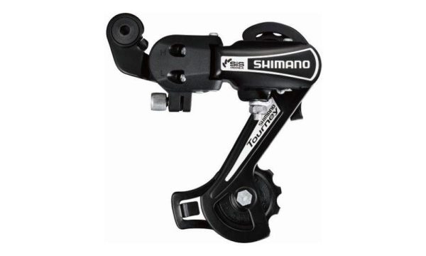MJENJAČ PREDNJI SHIMANO TOURNEY RD-TY21-B-GS, 6 BRZINA, DIRECT ATTACHMENT, CRN, BULK