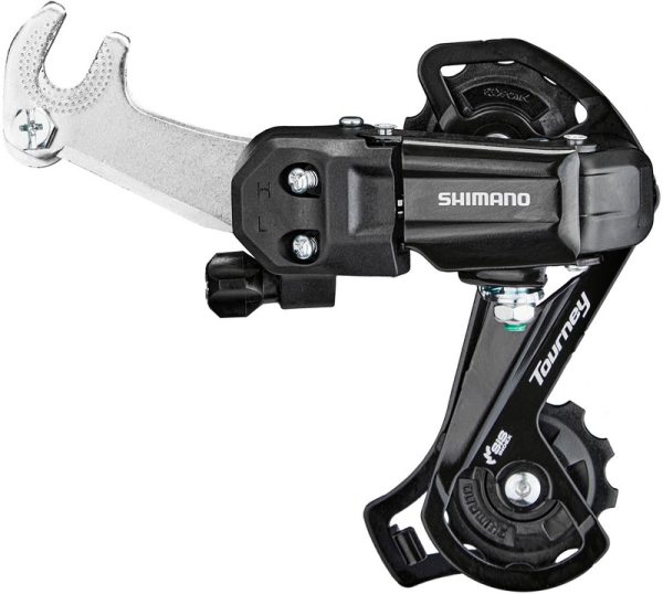 MJENJAČ ZADNJI SHIMANO TOURNEY RD-TY200-SS 6/7 BRZINA, UKLJ. RIVETED ADAPTER(ROAD), CRN, IND.PACK