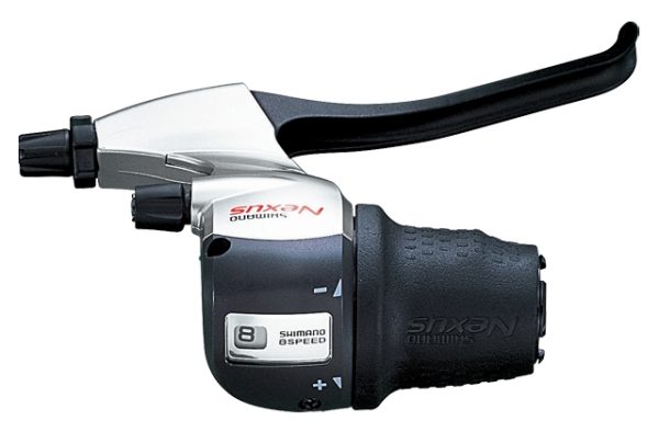 RUČICA KOČNICE/MJENJAČA SHIMANO NEXUS SB-8S20, REVO SHIFTER 1750MM BUŽIR CRN ZA CANTI/ROLLER-BRAKE, ZA CJ-8S20, BULK