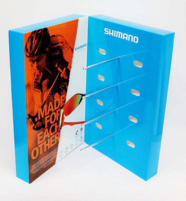 SHIMANO EYEWEAR COUNTER DISPLAY FOR 4 PAIRS (15)
