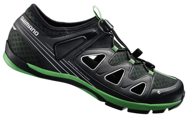 CIPELE SHIMANO CLICK-R SH-CT46LG, CRNO/ZELENE (17)