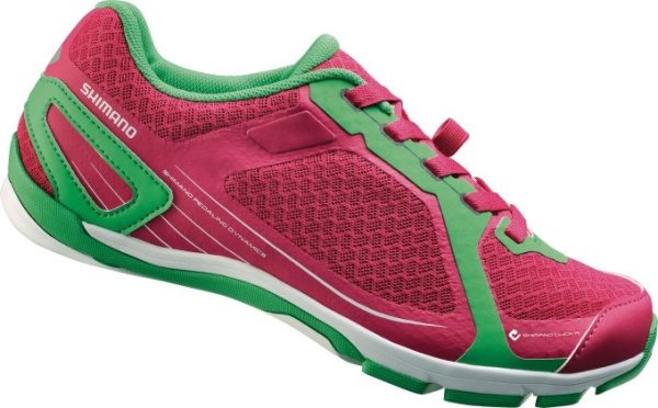 CIPELE SHIMANO CLICK-R SH-CW41P, ROZE (15)