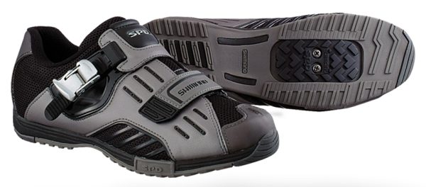 CIPELE SHIMANO INDOOR SH-FN50, GUN METALLIC/CRNE