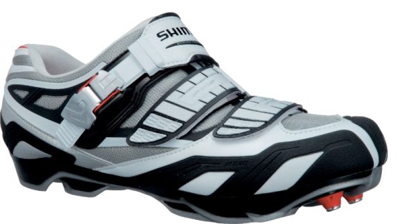 CIPELE SHIMANO MTB SH-M240, BIJELO/CRVENE