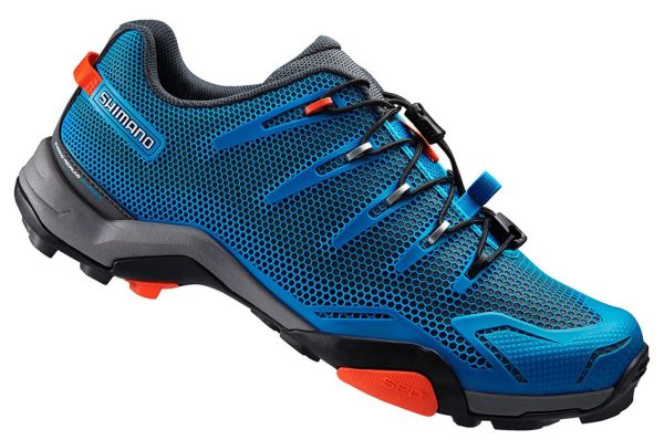 CIPELE SHIMANO MTB-TOURING SH-MT44B, SA PLOČICAMA, LIGHTNING PLAVE (16)