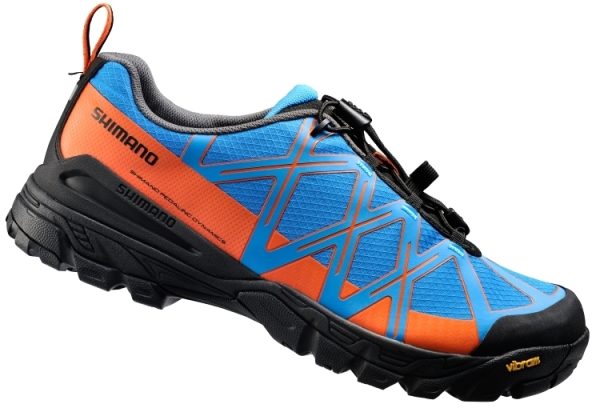 CIPELE SHIMANO MTB-TOURING SH-MT54B, PLAVO/NARANČASTE (17)