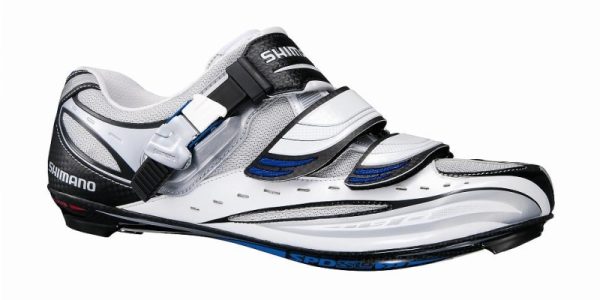 CIPELE SHIMANO ROAD SH-R190 BIJELO/PLAVE, IND.PACK