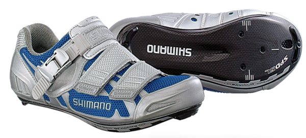 CIPELE SHIMANO ROAD SH-R215B, PLAVO/SREBRNE