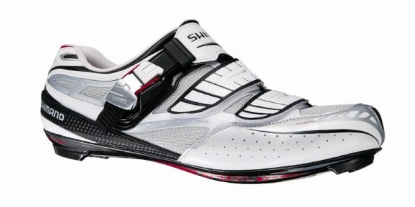 CIPELE SHIMANO ROAD SH-R240E, PEARL BIJELE