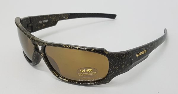 NAOČALE SHIMANO SIN, SHINY BLACK WITH GOLD FLAKES