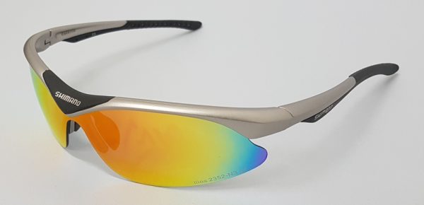NAOČALE SHIMANO ANTARES, MATT TITANIUM, COLOR TPE: MATT BLACK / COLOR FOR STANDARD LENS: REVO RED / COLOR(S) FOR EXTRA LENS(ES): YELLOW / CLEAR
