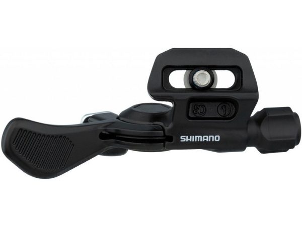RUČICA CIJEVI SJEDALA SEATPOST LEVER SHIMANO SL-MT500-IL, LIJEVA, ZA ADJUSTABLE SEATPOST 1800MM INNER, DIRECT ATTACH TO BL(I-SPEC EV), 1500MM SP41 SEALED CRN BUŽIR, IND.PACK