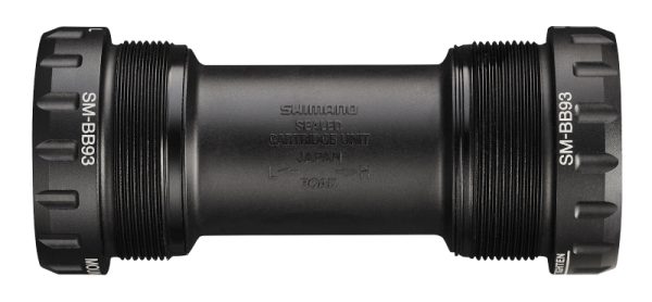 DIJELOVI OSOVINE POGONA SHIMANO XTR SM-BB93, DESNI I LIJEVI ADAPTER (BSA), LEŽAJ, INNER COVER, UKLJ. TL-FC24, IND.PACK