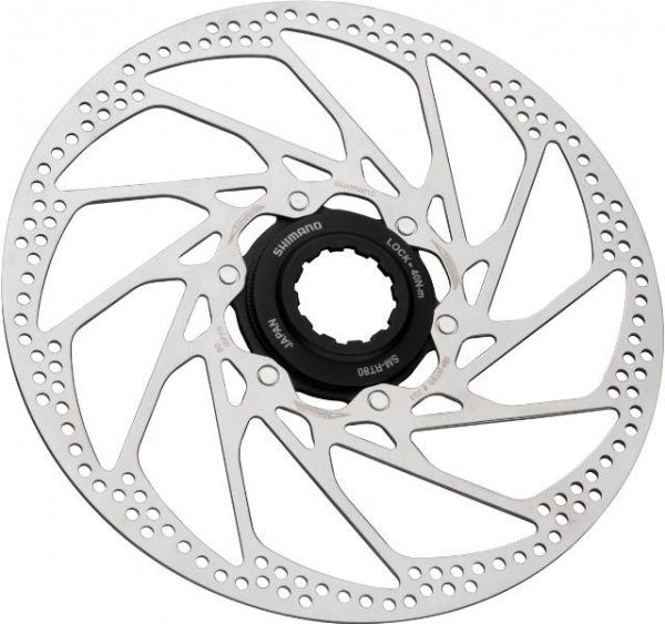 ROTOR ZA DISK KOČNICU SHIMANO SAINT SM-RT80, 203MM, CENTER LOCK, SA ZAKLJUČNIM PRSTENOM, IND.PACK