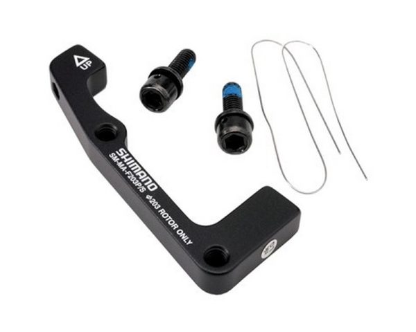 ADAPTER ZA DISK KOČNICU SHIMANO SM-MA-F203P/S, VIJAK (STOP RING TIP X2 I WIRING TIP X2), WIRE X1, (STANDARD), IND.PACK