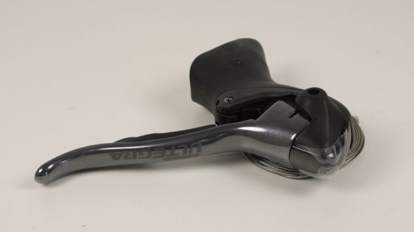 RUČICA KOČNICE/MJENJAČA SHIMANO ULTEGRA ST-6603-G, 3 BRZINE, LIJEVA, SC-6502/SM-SC70 KOMPATIBILNO SA 1700MM INNER, BEZ OUTER STOPPER, SIVA,BULK