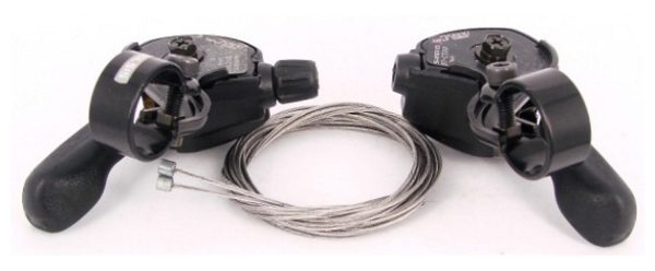 RUČICA KOČNICE/MJENJAČA SHIMANO ST-CT20, 7X3 BRZINE, UKLJ. SAJLA MJENJAČA I BUŽIR MJENJAČA, BULK