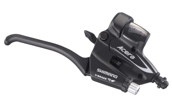 RUČICA KOČNICE/MJENJAČA SHIMANO ACERA ST-M360-S-2A, 3X8 BRZINA, SAJLA MJENJAČA 2050MM/1800MM SUS, OGD, BUŽIR MJENJAČA SP 40 CRN, CRN BUŽIR KOČNICE, ZA V-BRAKE, SREBRNA, IND.PACK - Slika 4
