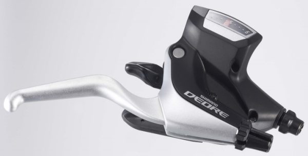 RUČICA KOČNICE/MJENJAČA SHIMANO DEORE ST-M590, DESNA 9 BRZINA, 3 PRSTA, ZA V-BRAKE (POTREBAN POWER MODULATOR), SAJLA MJENJAČA 2050MM, OGD, BULK