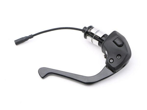 RUČICA KOČNICE/MJENJAČA SHIMANO ST-R9160, DURA-ACE DI2, ZA TT VOLAN, LIJEVA, 2 BRZINE, SA ELEKTRIČNIM KABLOM (E-TUBE PORT, FITTED TIP, LENGTH 105MM), IND.PACK