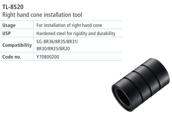 ALAT SHIMANO TL-8S20 DESNA STRANA CONE INSTALLATION TOOL, ZA MONTAŽU KONUSA