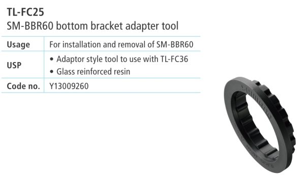 ALAT SHIMANO TL-FC25 ZA MONTAŽU / DEMONTAŽU ADAPTERA (SM-BBR60)