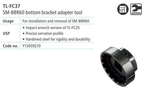 ALAT SHIMANO TL-FC37 ZA MONTAŽU ADAPTERA POGONA SHIMANO ZA IMPACT WRENCH