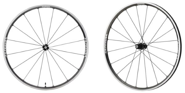 KOTAČ SHIMANO ULTEGRA WH-6800, PREDNJI I ZADNJI, 16R/20R, ZA 10/11 BRZINA, OLD 100/130MM, OBRUČ CLINCHER (TUBELESS KOMPATIBILNO), ZADNJI QR 163MM, BEZ TORBE, IND.PACK