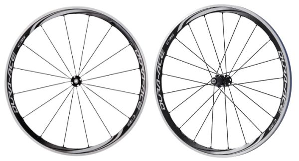 KOTAČ SHIMANO DURA-ACE WH-9000-C35-CL, PREDNJI I ZADNJI, OBRUČ CLINCHER KARBON LAMINATE (SA TRAKOM OBRUČA), 16R/21R, ZADNJI QR 163MM, BEZ TORBE, IND.PACK