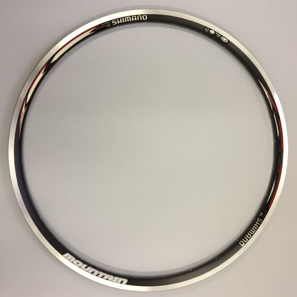 OBRUČ ZA KOTAČ SHIMANO WH-M505, PREDNJA ILI ZADNJA, 28R, RIM KOČNICA KOMPATIBILNO, CLINCHER, CRN ANODIZED UKLJ. NALJEPNICA ZA EU, IND.PACK