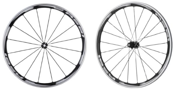 KOTAČ SHIMANO WH-RS81-C35-CL, PREDNJI I ZADNJI, 16R/21R, OBRUČ CLINCHER KARBONSKI ALLOY SASTAV SA TRAKOM OBRUČA, ZADNJI QR 168MM, IND.PACK