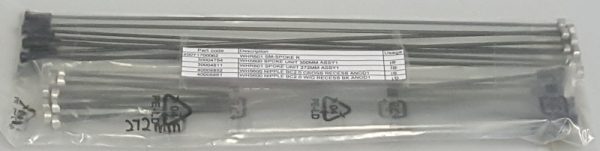 ŽBICA SHIMANO ZA WH-6600/R561S PREDNJA (284MM X16), NIPLA X16, PODLOŽKA X16BEZ DISTANČNIKA ŽBICE