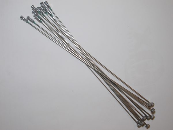 ŽBICA SHIMANO ZA WH-6600 ZADNJA (272MM X10 I 300MM X10), PODLOŽKA X20, NIPLA POGONSKE STRANE X10 I NIPLA NEPOGONSKE STRANE X10, BEZ DISTANČNIKA ŽBICE