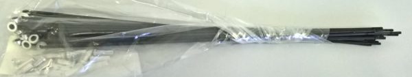 ŽBICA SHIMANO ZA WH-R535 PREDNJA ŽBICA(286MM X16), PODLOŽKA X16, NIPLA X16, BEZ DISTANČNIKA ŽBICE