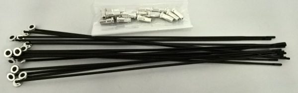 ŽBICA SHIMANO ZA WH-M540 PREDNJA ŽBICA(258MM X16), PODLOŽKA X16, NIPLA X16, BEZ DISTANČNIKA ŽBICE