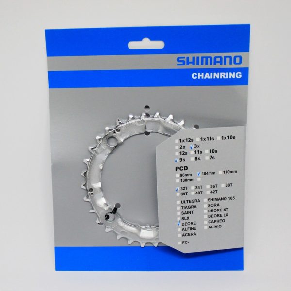 LANČANIK POGONA SHIMANO FC-M510 32Z SREBRN