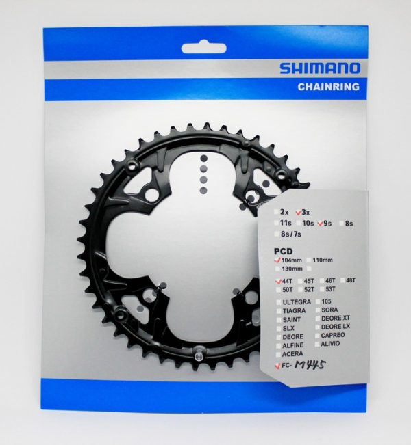 LANČANIK POGONA SHIMANO FC-M445 44Z CRN