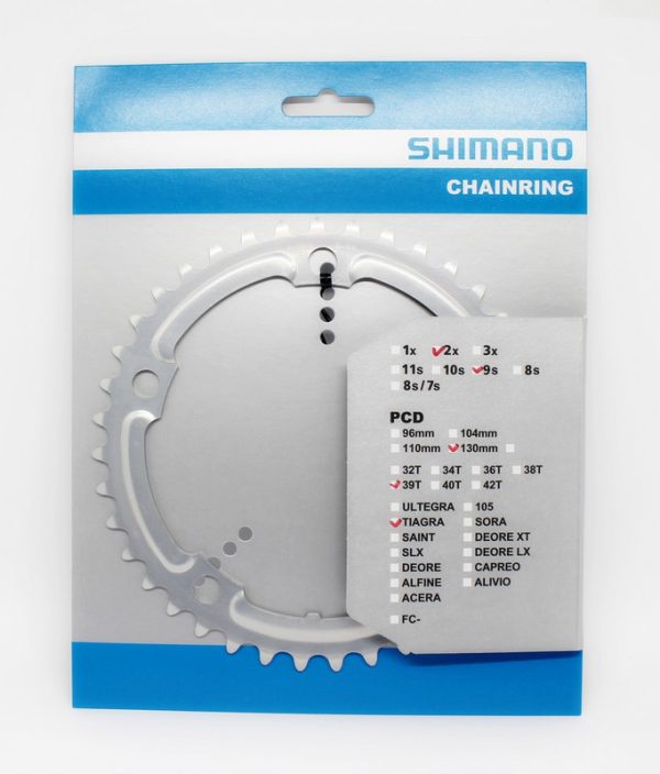LANČANIK POGONA SHIMANO FC-4500 39Z, SREBRN