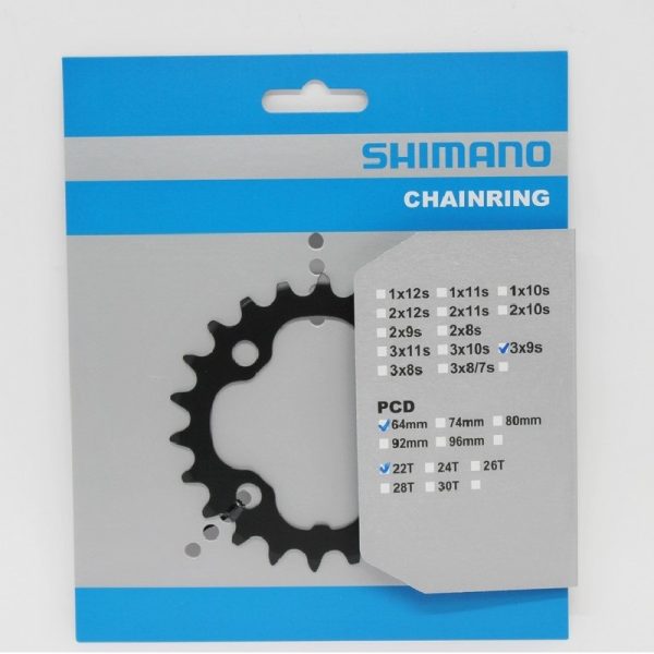 LANČANIK POGONA SHIMANO FC-M590 22Z CRN