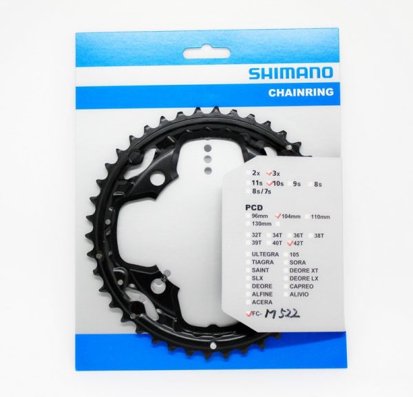 LANČANIK POGONA SHIMANO FC-M522 42Z-AE CRN