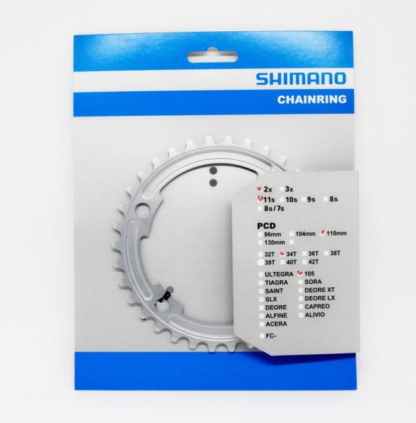 LANČANIK POGONA SHIMANO FC-5800S 34Z-MA ZA 50-34Z SREBRN