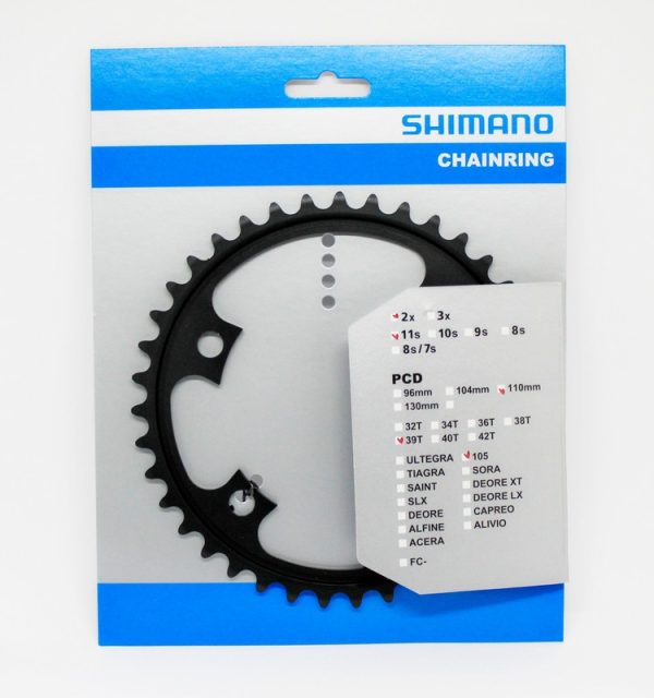 LANČANIK POGONA SHIMANO FC-5800L 39Z-MD ZA 53-39Z CRN