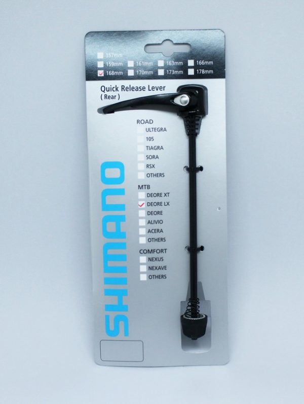 ZATVARAČ SHIMANO FH-T670 KOMPLETAN 168MM 6-5/8" CRN