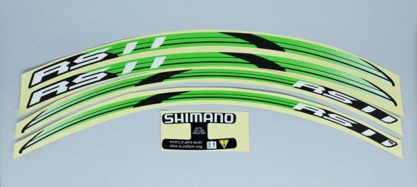 NALJEPNICA OBRUČA SHIMANO WH-RS11-R ZELENA ZA CRN OBRUČ