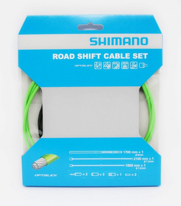 SAJLA I BUŽIR MJENJAČA SHIMANO ROAD OPTISLIK SET ZELENA