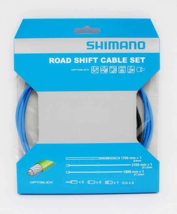 SAJLA I BUŽIR MJENJAČA SHIMANO ROAD OPTISLIK SET PLAVA