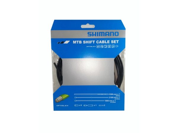 SAJLA I BUŽIR MJENJAČA SHIMANO MTB OPTISLIK SET CRNA