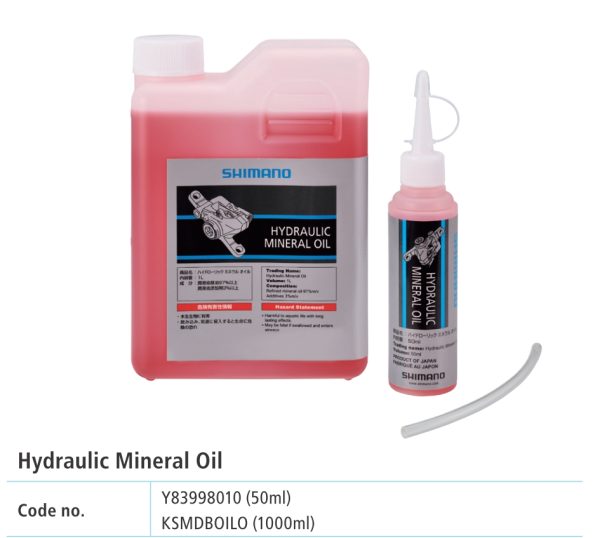 ULJE SHIMANO MINERALNO ZA DISK KOČNICE, 50ML